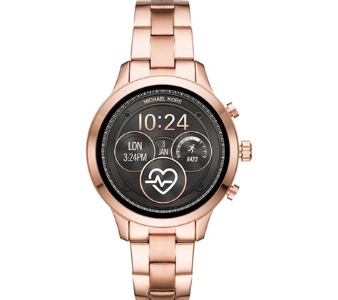 michael kors runway access rose gold|Michael Kors runway smartwatch.